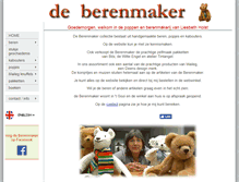 Tablet Screenshot of berenmaker.nl
